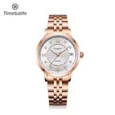 Butterfly Buckle Women Mechanical Watch